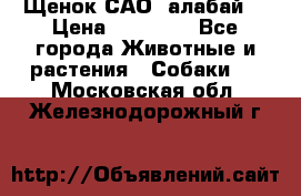 Щенок САО (алабай) › Цена ­ 10 000 - Все города Животные и растения » Собаки   . Московская обл.,Железнодорожный г.